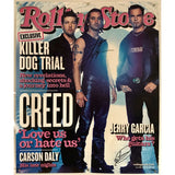 Creed Signed 2002 Rolling Stone Cover Poster - Music Memorabilia