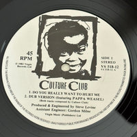 Culture Club ’Do You Really Want To Hurt Me’ 1982 Vinyl Import 12’ Single - Media