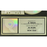D’Angelo Brown Sugar RIAA Platinum Album Award - Record Award