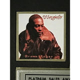 D’Angelo Brown Sugar RIAA Platinum Album Award - Record Award
