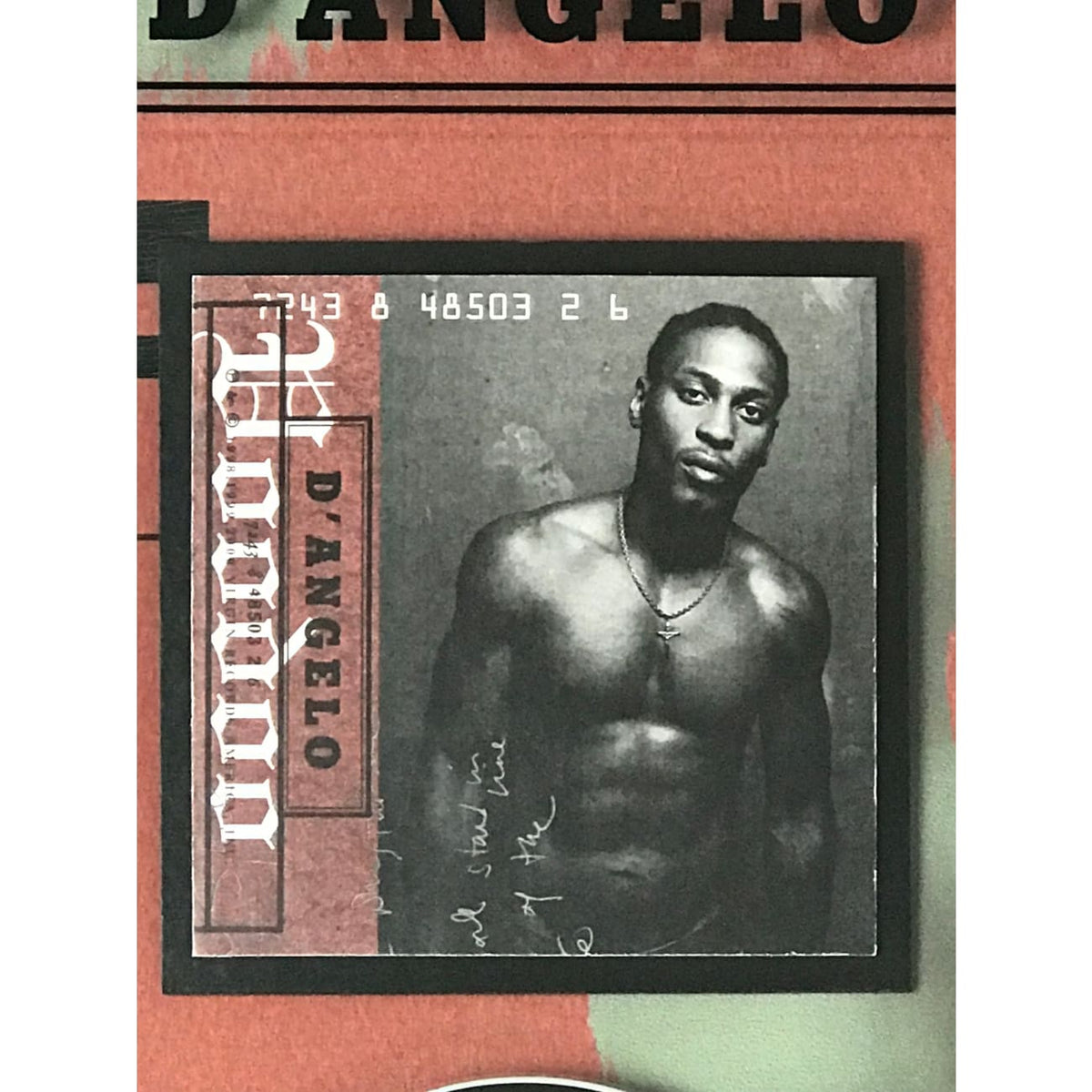 musicgoldmine.com - D'Angelo Voodoo RIAA Platinum Album Award ...