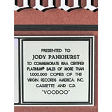 D’Angelo Voodoo RIAA Platinum Album Award - Record Award