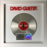 David Guetta Nothing But The Beat RIAA Gold Album Award - Record Award