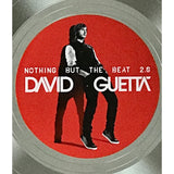 David Guetta Nothing But The Beat RIAA Gold Album Award - Record Award