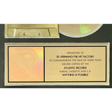 Debbie Gibson Anything Is Possible RIAA Gold Album Award - Record Award