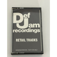 Def Jam Recordings Retail Tracks Promo 1987 Cassette CAT2715 - Media