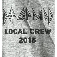 Def Leppard 2015 Crew T-Shirt - Music Memorabilia