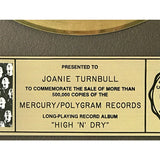 Def Leppard High ’n’ Dry RIAA Gold Album Award - Record Award