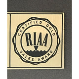 Def Leppard High ’n’ Dry RIAA Gold Album Award presented to guitarist Steve Clark - RARE - Record Award