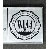 Def Leppard High ’n’ Dry RIAA Platinum Album Award presented to guitarist Steve Clark - RARE - Record Award