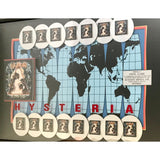 Def Leppard Hysteria 15M Sold Bludgeon Riffola Records Award presented to guitarist Steve Clark - RARE - Record Award