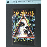 Def Leppard Hysteria BPI Gold Album Award presented to guitarist Steve Clark - RARE - Record Award