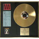 Def Leppard Hysteria BPI Gold Album Award presented to guitarist Steve Clark - RARE - Record Award