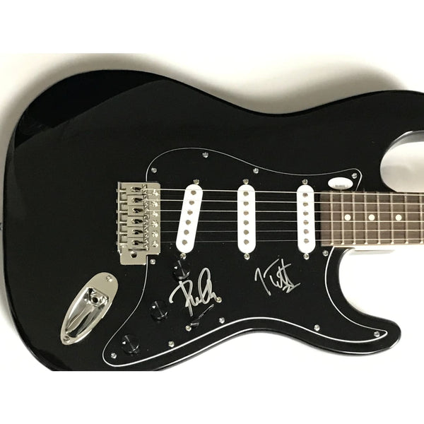 Def Leppard Joe Elliot & Phil Collen Signed Guitar w/JSA COA - Instrument