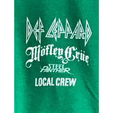 Def Leppard Motley Crue 2011 Crew T-Shirt - Music Memorabilia