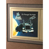 Def Leppard On Through The Night CRIA Gold Album Award presented to guitarist Steve Clark - RARE - Record Award