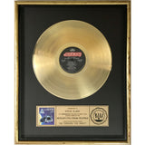 Def Leppard On Through The Night RIAA Gold Album Award presented to guitarist Steve Clark - RARE - Record Award