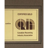 Def Leppard Pyromania CRIA Gold Album Award presented to guitarist Steve Clark - RARE - Record Award