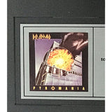 Def Leppard Pyromania CRIA Platinum Album Award - Record Award