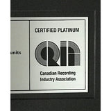 Def Leppard Pyromania CRIA Platinum Album Award presented to guitarist Steve Clark - RARE - Record Award