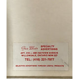 Def Leppard Pyromania CRIA Platinum Album Award presented to guitarist Steve Clark - RARE - Record Award