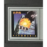 Def Leppard Pyromania CRIA Platinum Album Award presented to guitarist Steve Clark - RARE - Record Award