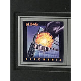 Def Leppard Pyromania CRIA Triple Platinum Album Award presented to guitarist Steve Clark - RARE (Copy) (Copy) - Record Award