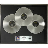 Def Leppard Pyromania CRIA Triple Platinum Album Award presented to guitarist Steve Clark - RARE (Copy) (Copy) - Record Award