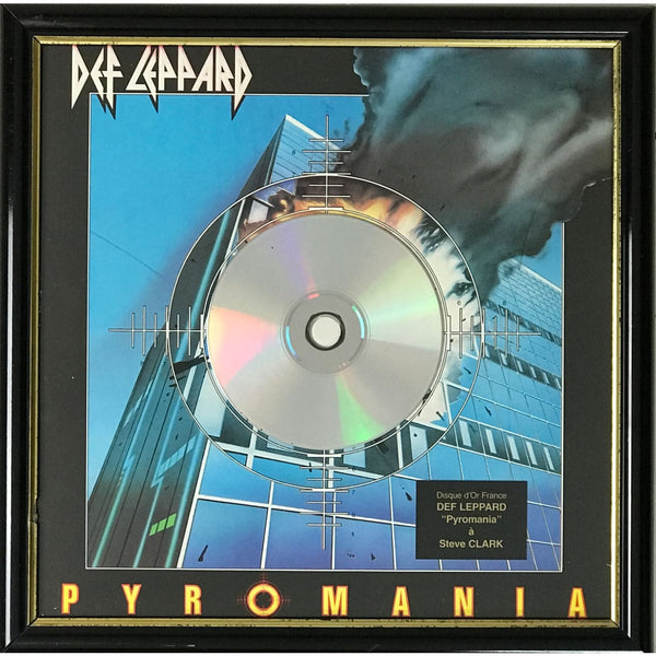 musicgoldmine.com - Def Leppard Pyromania France Disque d'Or (Gold ...