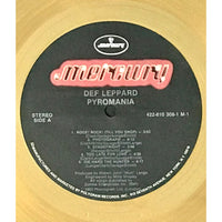 Def Leppard Pyromania RIAA Gold Album Award - Record Award