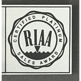 Def Leppard Pyromania RIAA Platinum Album Award presented to guitarist Steve Clark - RARE - Record Award