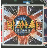 Def Leppard Rock Of Ages Collection RIAA Platinum Award Signed by Joe Elliot Phil Collen & Vivian Campbell - RARE - Record Award