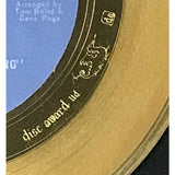 Diana Ross ’Touch Me In The Morning’ 1973 Disc Award Ltd - RARE - Record Award