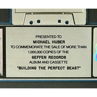 Don Henley Building The Perfect Beast RIAA Platinum Album Award Record Award