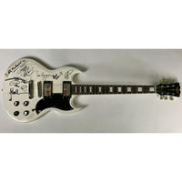 Eddie Money Klaus Meine Lou Gramm Bret Michaels Todd Rundgren + 3 Rock Icons Signed Guitar w/BAS LOA - Guitar