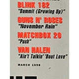 Eddie Van Halen Signed Guitar World Magazine w/Epperson LOA - Music Memorabilia