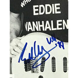 Eddie Van Halen Signed Guitar World Magazine w/Epperson LOA - Music Memorabilia