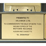 El Debarge debut RIAA Gold Album Award - Record Award