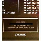 ELO Jeff Lynne’s ELO 2018 North American Tour Award - Record Award