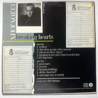 Elton John Breaking Hearts Vinyl UK 1984 Promo - Media