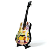 Elton John Goodbye Yellow Brick Road Mini Acoustic Guitar - Miniatures
