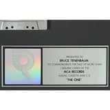 Elton John The One RIAA Platinum Album Award - Record Award
