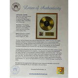 Elvis Presley Blue Hawaii RIAA Gold Album Award presented to Elvis Presley RARE Record Award