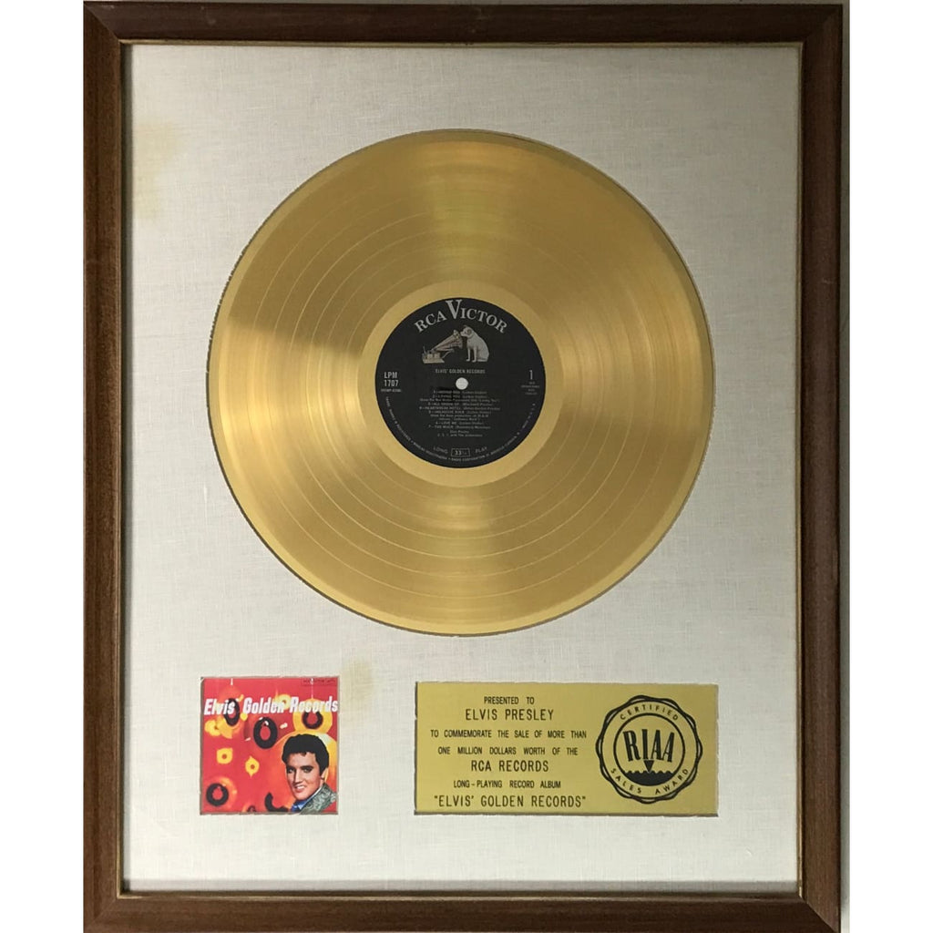 Elvis Presley Elvis' Golden Records Vol.1 UK(英 GB)盤 LP