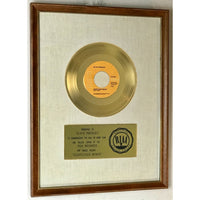 Elvis Presley ’Suspicious Minds’ RIAA Gold 45 Award presented to Elvis Presley- RARE - Record Award