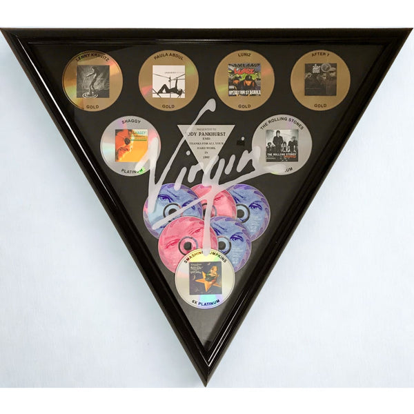 EMI Smashing Pumpkins Stones Lenny Kravitz Shaggy + Multi-Artist Combo Award - Record Award