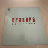 Erasure ’Oh L’Amour’ 12’’-45rpm German Import 1986 Maxi-Single INT126.840 - Media