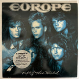Europe Out of This World Red Vinyl LE Import 1988 - Media