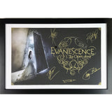 Evanescence The Open Door Poster plate-signed by group - Music Memorabilia
