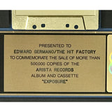 Exposé Exposure RIAA Gold Album Award - Record Award